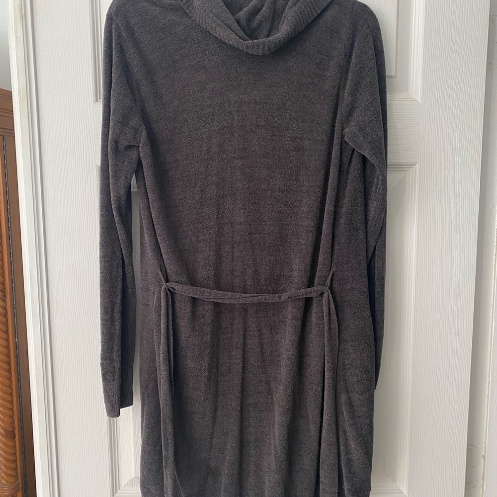 Barefoot Dreams CozyChic Ultra Lite Short Hooded Robe - Picture 7 of 7